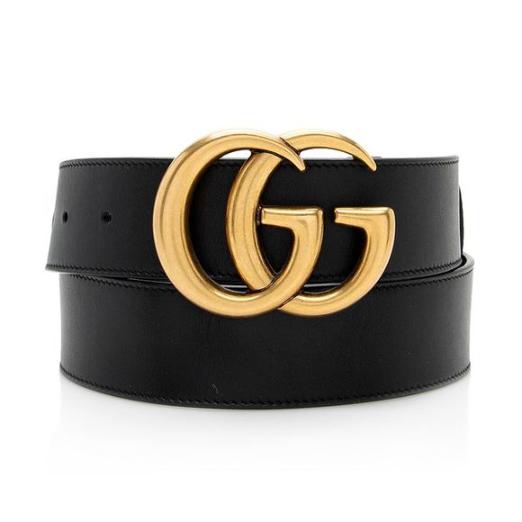Gucci Accessories - Gucci Leather GG Marmont Belt - Size 34 / 85